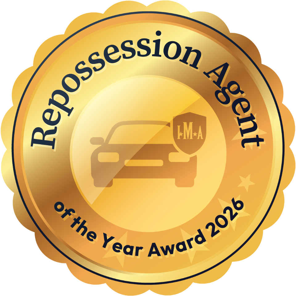 Repossession Agent of the Year Award 2026 badge